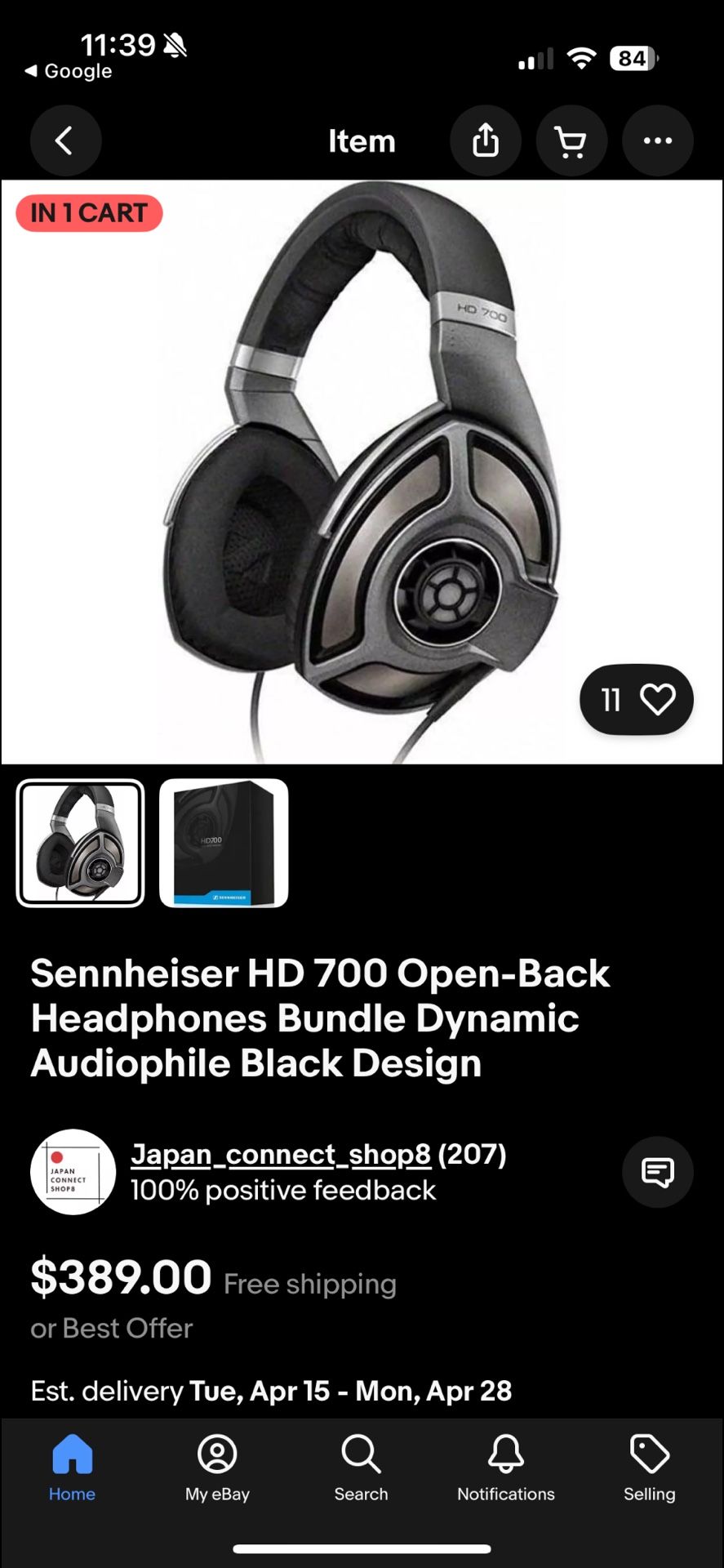 Sennheiser HD 700 Headphones