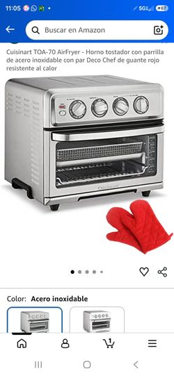 Cuisinart toa-70HORNO TOSTADOR CON PARRILLA D ACERO