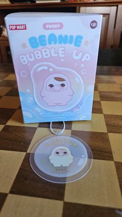 PUCKY BEANIE BUBBLE UP Plush Pendant