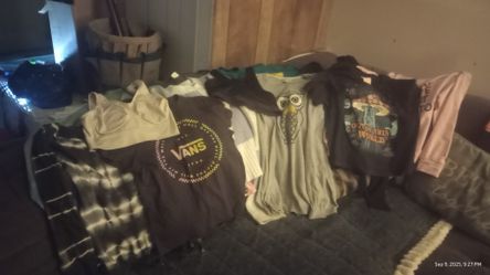 Lot Of 12 Girls Size 10/12 Shirts