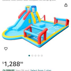 Bouncy Water Castle
