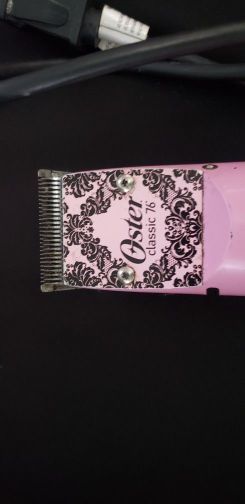 Oster Brand Hair Clippers Pink