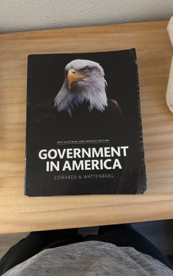 Government In America 2014 Edition