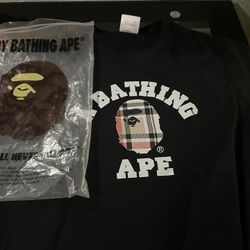 Burberry x bathing ape tee