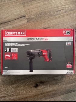 V20 Brushless RP 20-volt max 1-in SDS-plus Variable Speed Cordless Rotary Hammer Drill