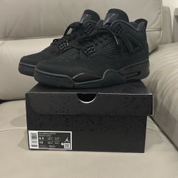 Air Jordan 4s Black Cat Size 8.5 10 And 10.5 New With Box And Receipt 
