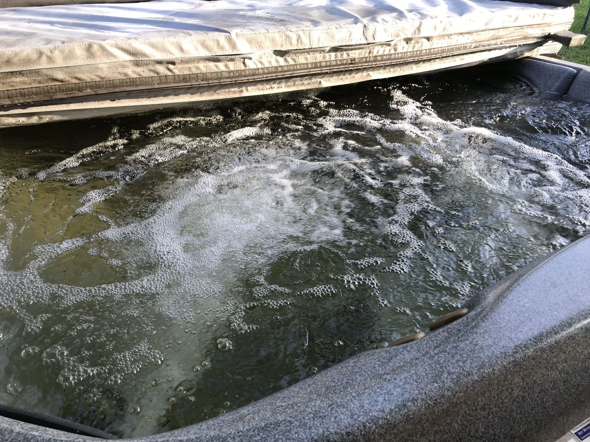 Jacuzzi brand hot tub