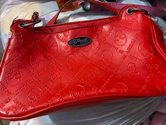 Ed hardy red purse