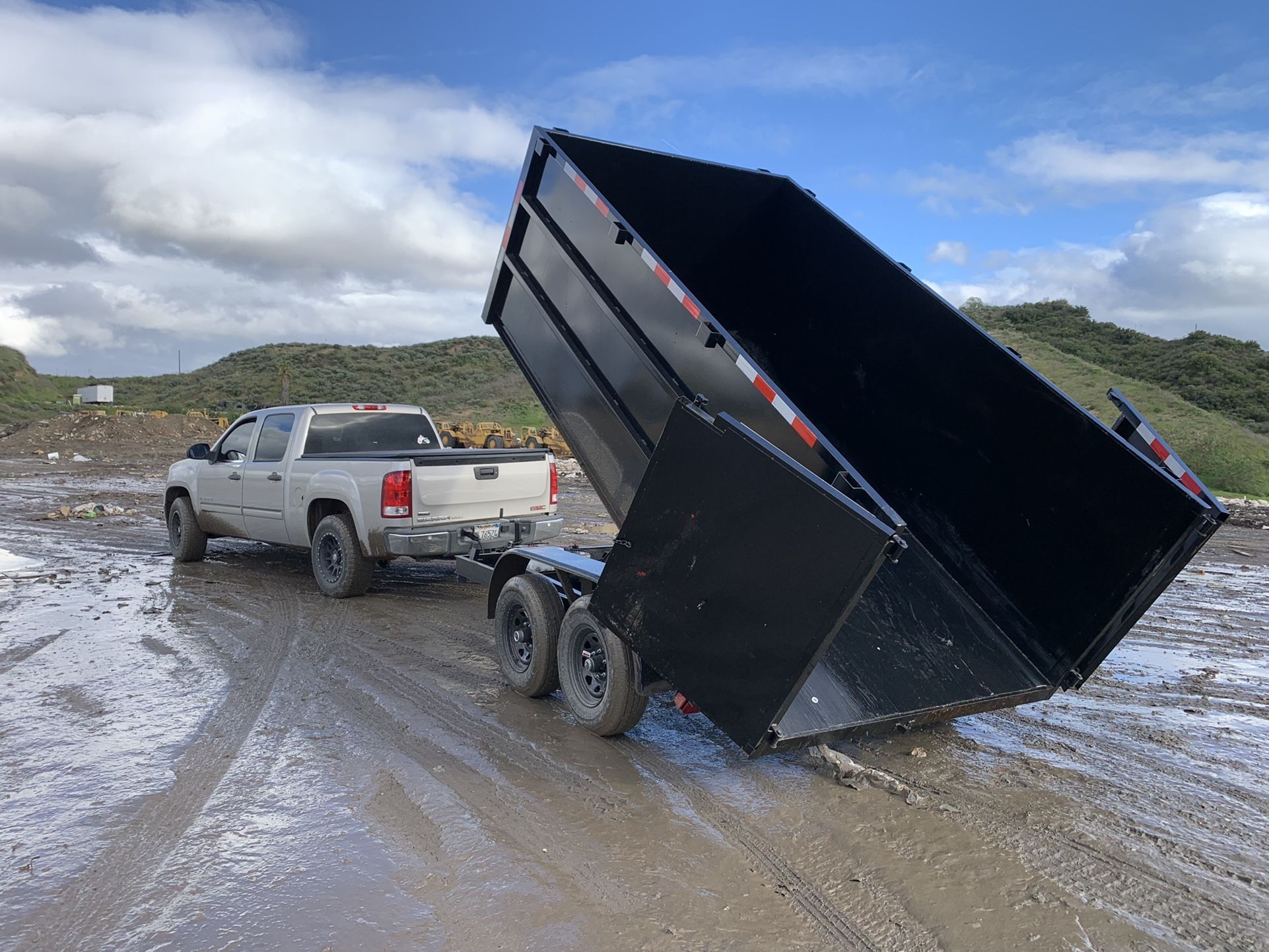 🧹🧹🗑🗑🧹 Dump Trailer 🧹🧹🧹🧹🗑🗑