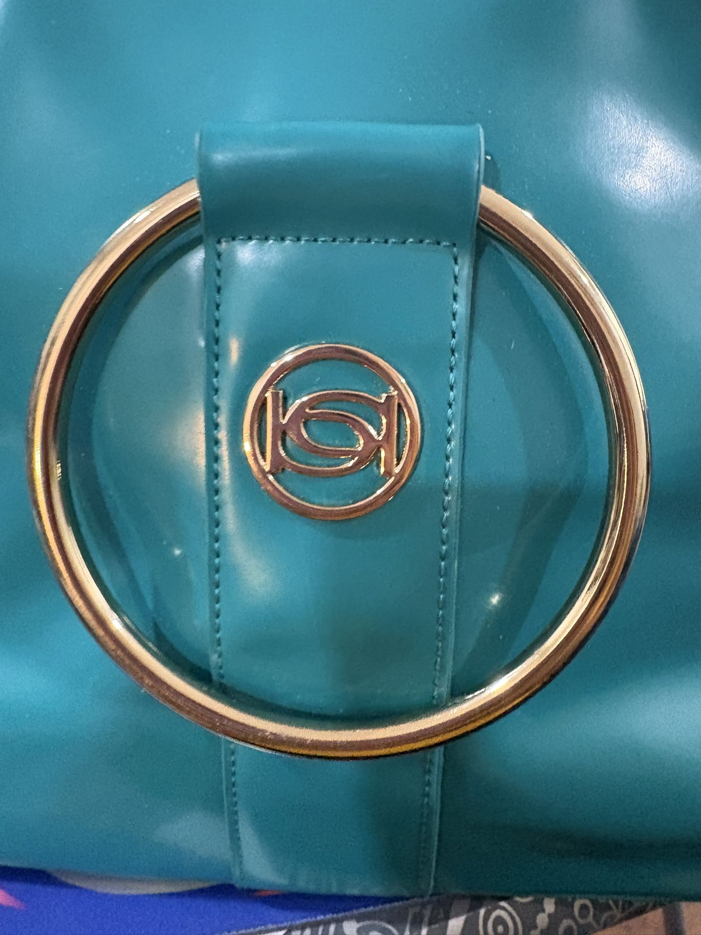 Bebe Bowling Bag Purse