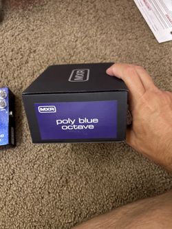 MXR Poly Blue Octave Guitar Pedal
