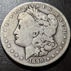 $1 1890 CC. Collectible Coin USA.