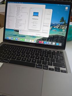2022 MacBook Pro A2338,M2 ,8Gb,256Gb,13” LCD, AC Charger, Good Condition,Space Grey Color,Office 2022,Tahoe MAC OS on Big Promo