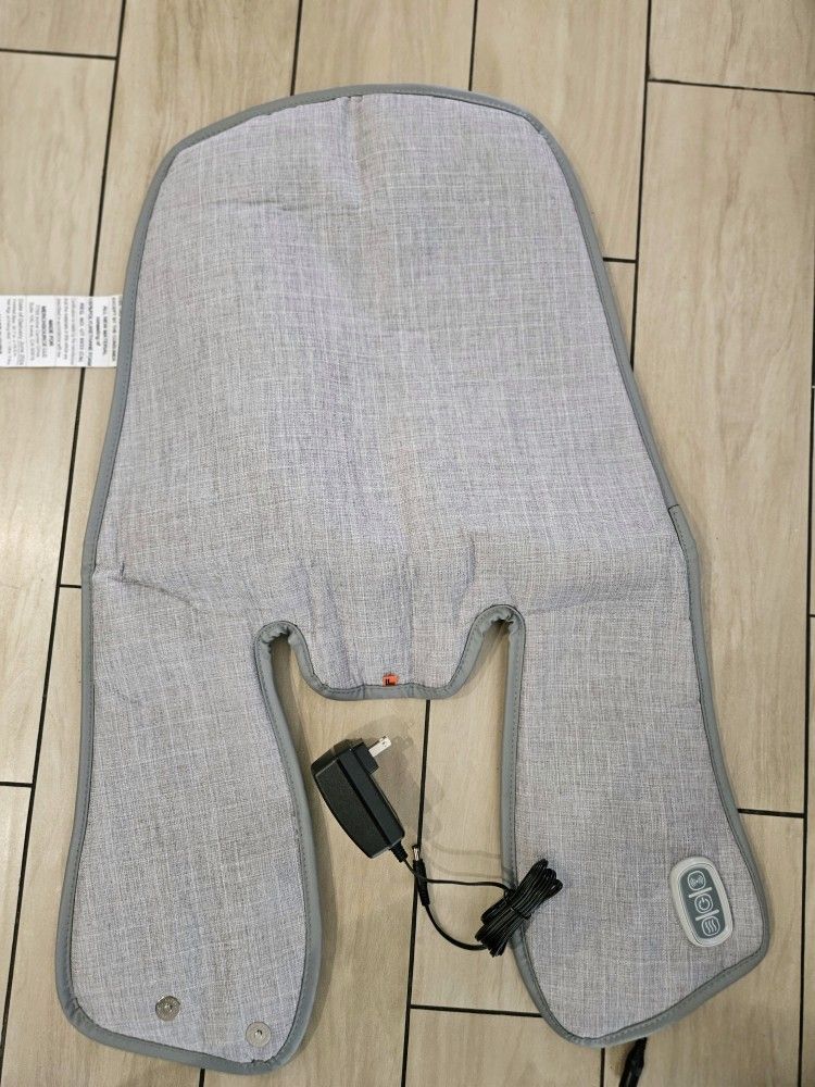 Sharper Image Heated Massage Should/Neck/Back Pad