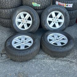 Ford F150 Wheels And Tires 265/70/17