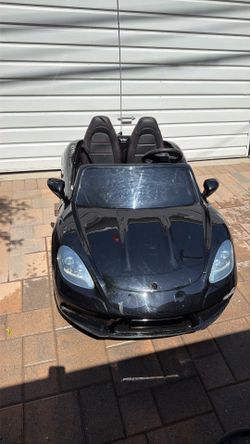 Electric car toy for big girls