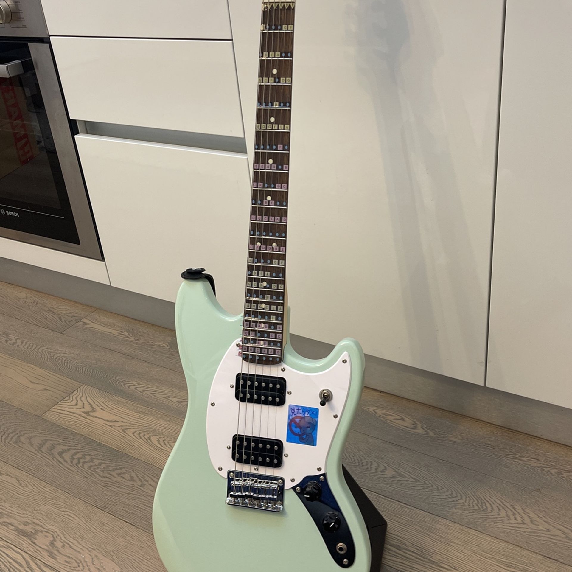 Squier Bullet Mustang HH Limited-Edition Electric Guitar Surf Green
