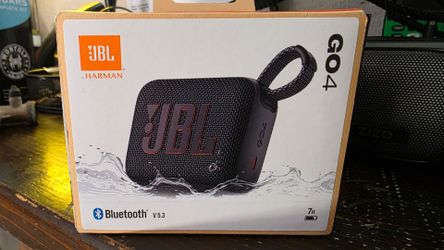 JBL Go 4 Portable Bluetooth Speaker