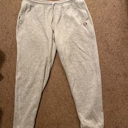 Grey Champion Sweatpants Size Large