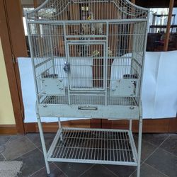 Flight Cage For Birds, Parrots.  Birdcage.