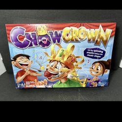 Hasbro Chow Crown Family Fun Interactive Multiplayer Board Game New In Box