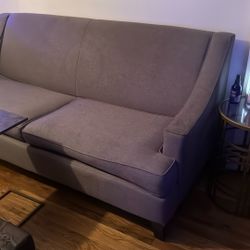 Grey  couch 