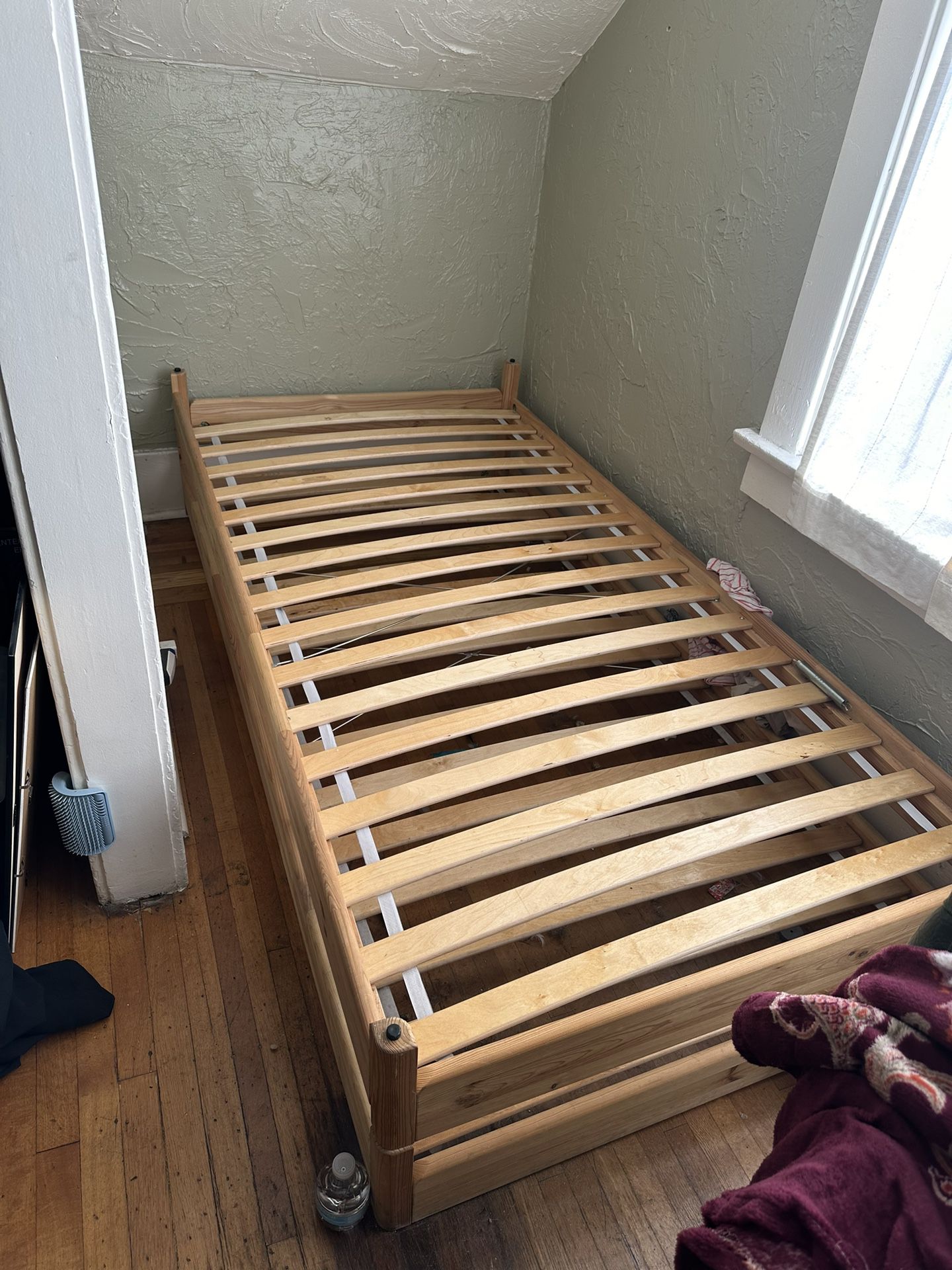 IKEA Double Twin Bed Frame Or Low Queen Bed