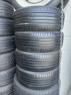 SET OF TIRE 195 50 16 BRIDGESTONE 85% LIFE