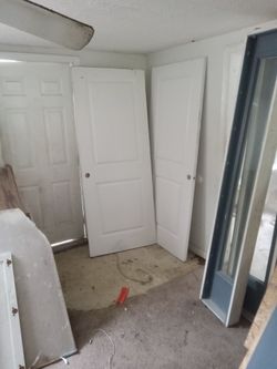 2- 32"×80" Doors 