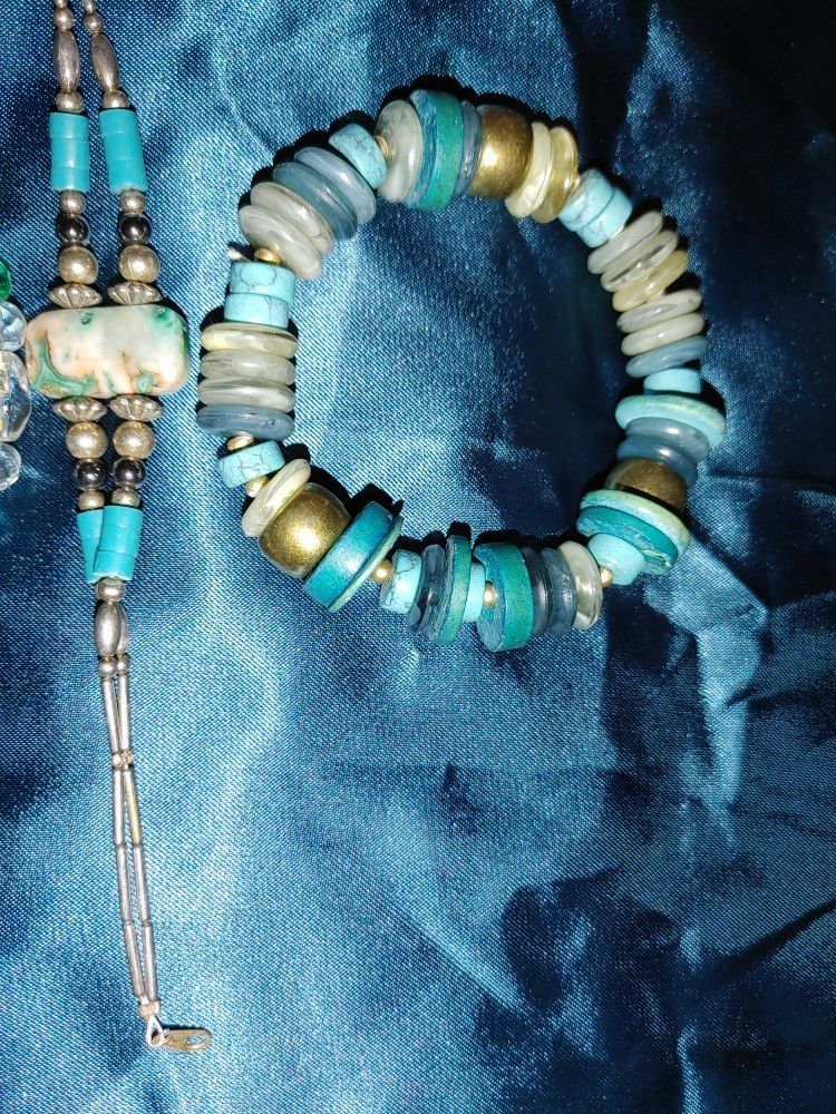 3 For 1 price Bracelets, Stoned/crystals