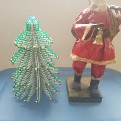 New Tree And Santa Claus
