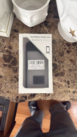 PHONE CASE + CHARGER iPhone 11 Pro Max Battery Phone Case Silicon 