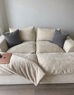 Cream couch