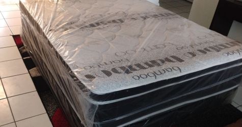 $220 Queen pillow top mattress only. Brand new free delivery same day