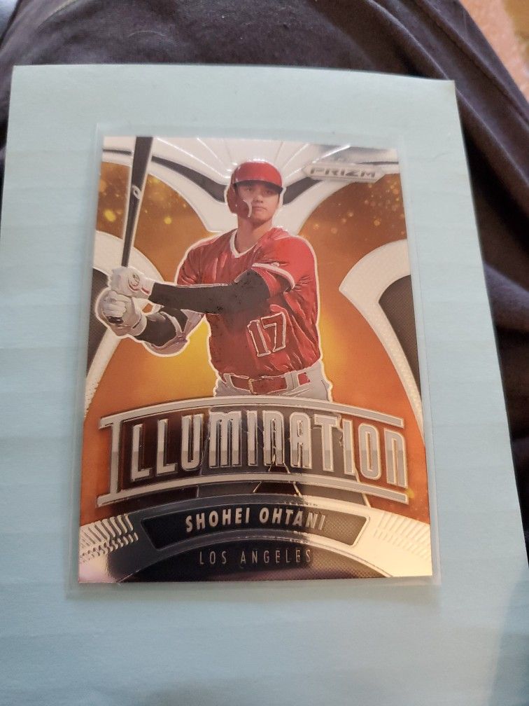 Shohei Ohtani Insert Really Nice Card ILLUMINATION