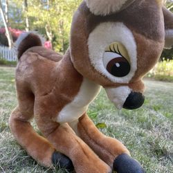 Disney Land Walt Disney world Bambi standing plush 17" Vintage 1980's Classic. Condition is pre owned and is overall in very solid and respectable sha