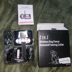 Wireless Dog Fence Collar Training