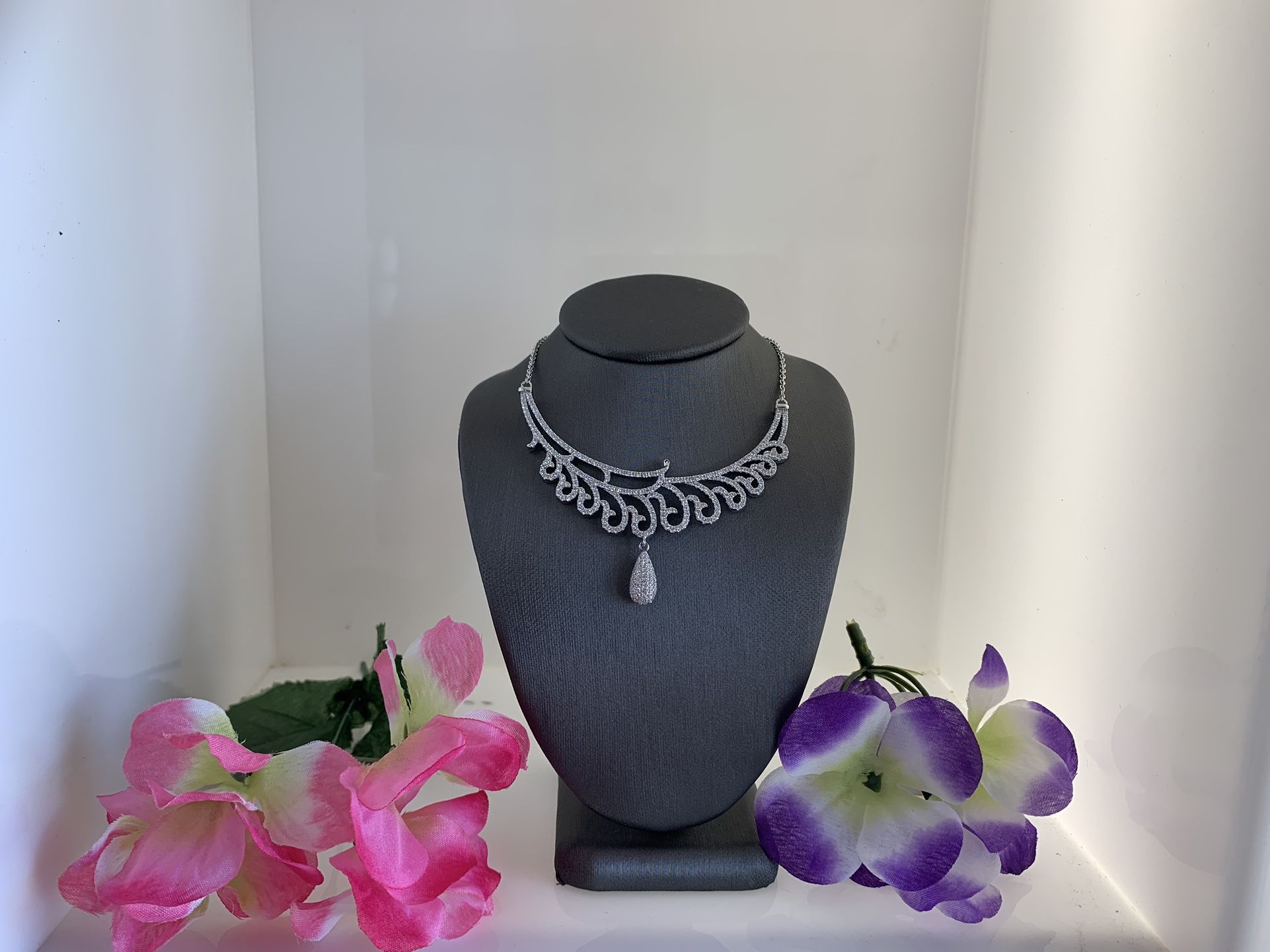 Fancy Silver Necklace