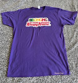 Krispy Kreme Belonging Graphic T-Shirt Purple