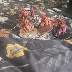 Warhammer 40k 5× Blood Crushers and 5× Flesh Hounds