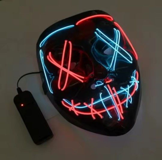 LED Glow In The DARK HORROR MASK