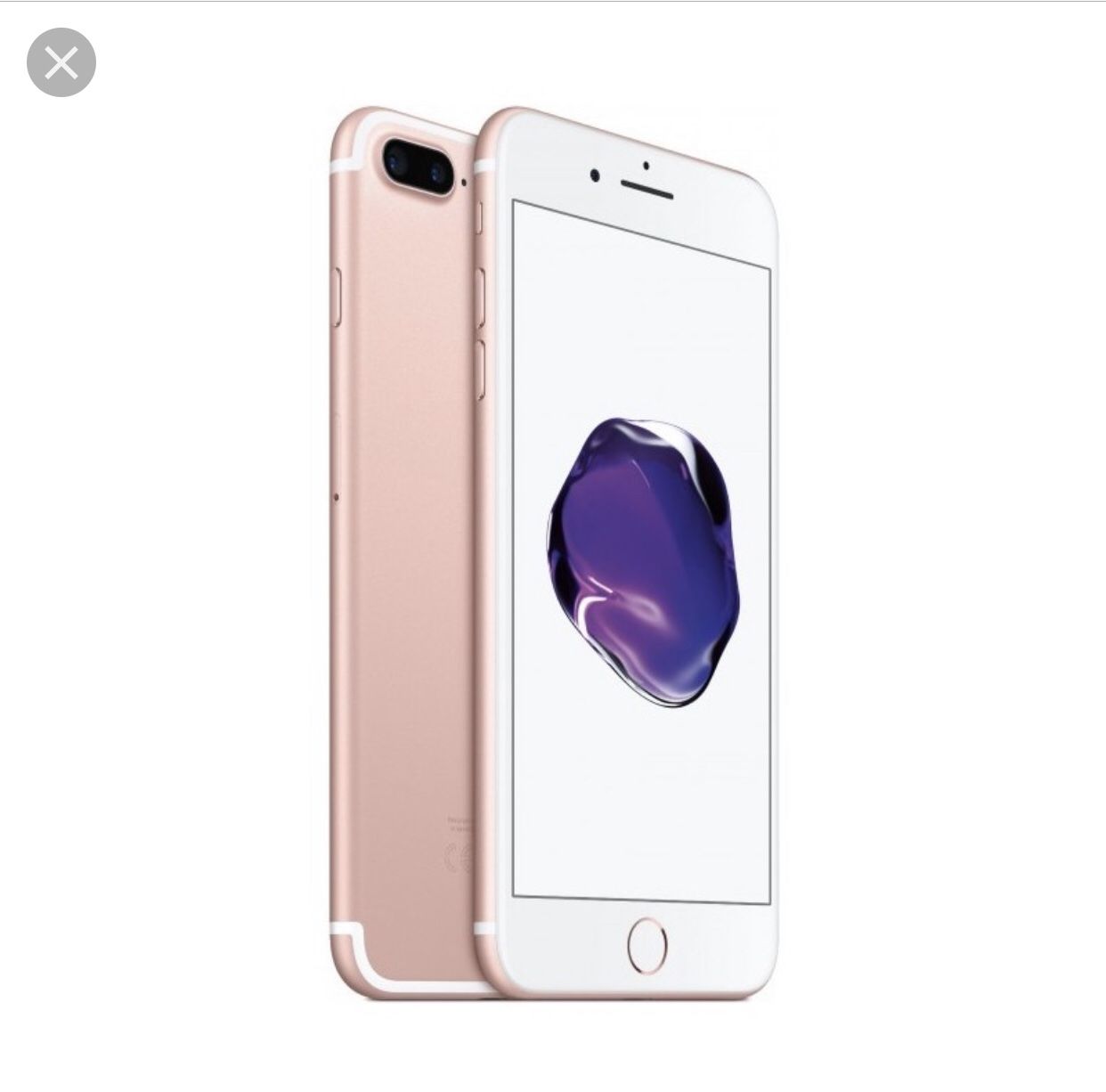 iPhone 7 Plus - Rose Gold 32gb - iCloud Locked