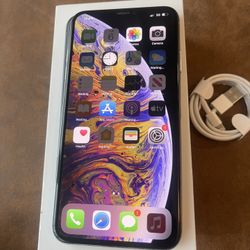 iPhone XS Max 64g Factory Unlock Like New 