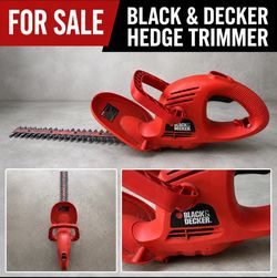 Black & Decker hedge trimmer (electric)