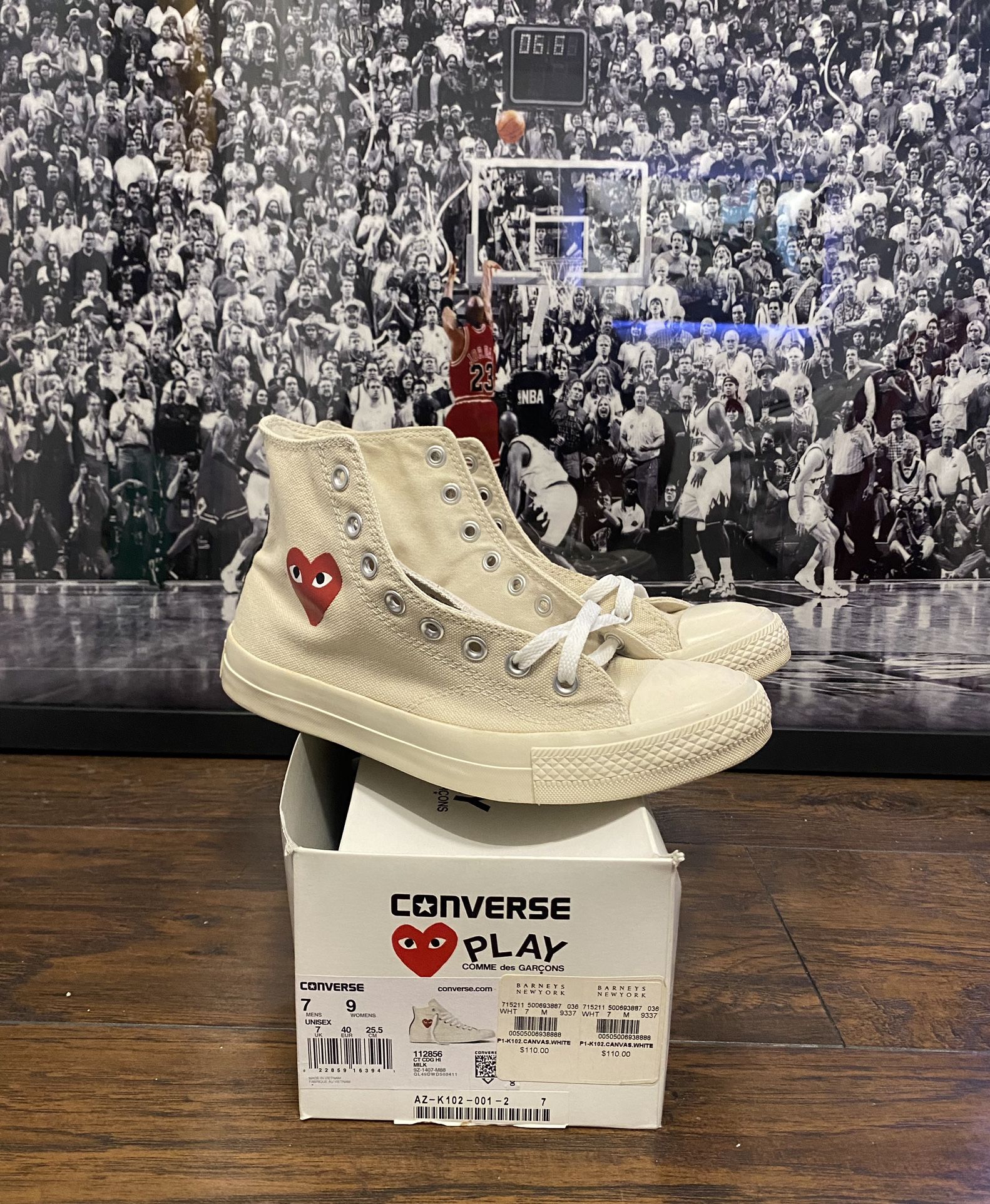 Comme des Garçon Converse Play