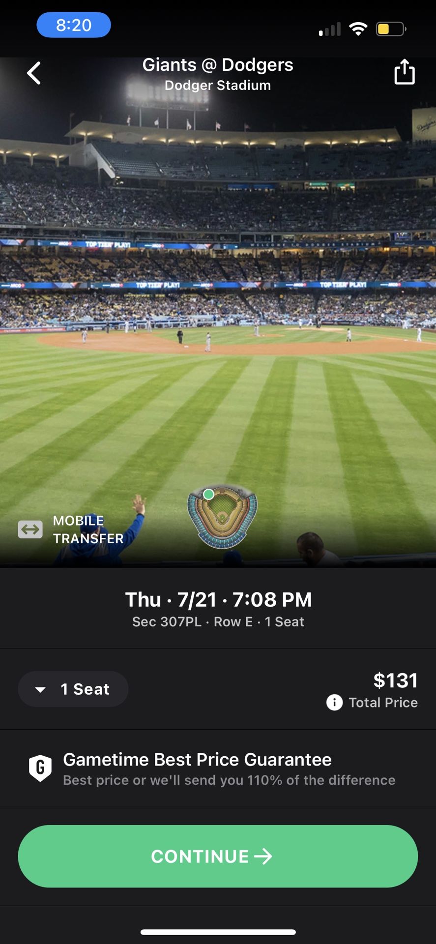 Dodgers Tickets 