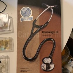 Littmann Cardiology 3   22" Stethoscope, Black 