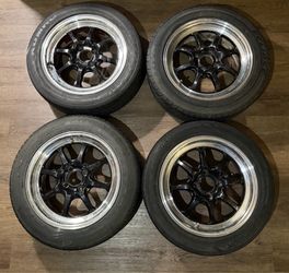 Enkei wheels.