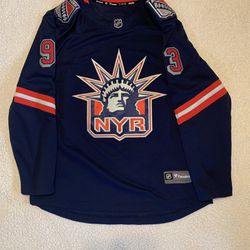 Fanatics Mika Zibanejad New York Rangers Reverse Retro Jersey NHL
