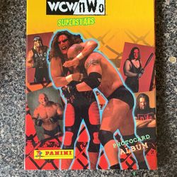 Wcw Nwo Súperstars Photocard Álbum 